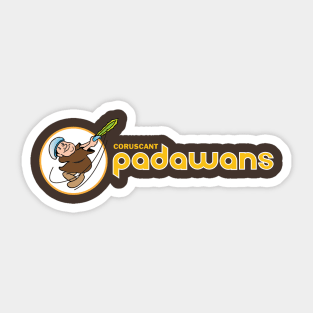 Coruscant Padawans Sticker